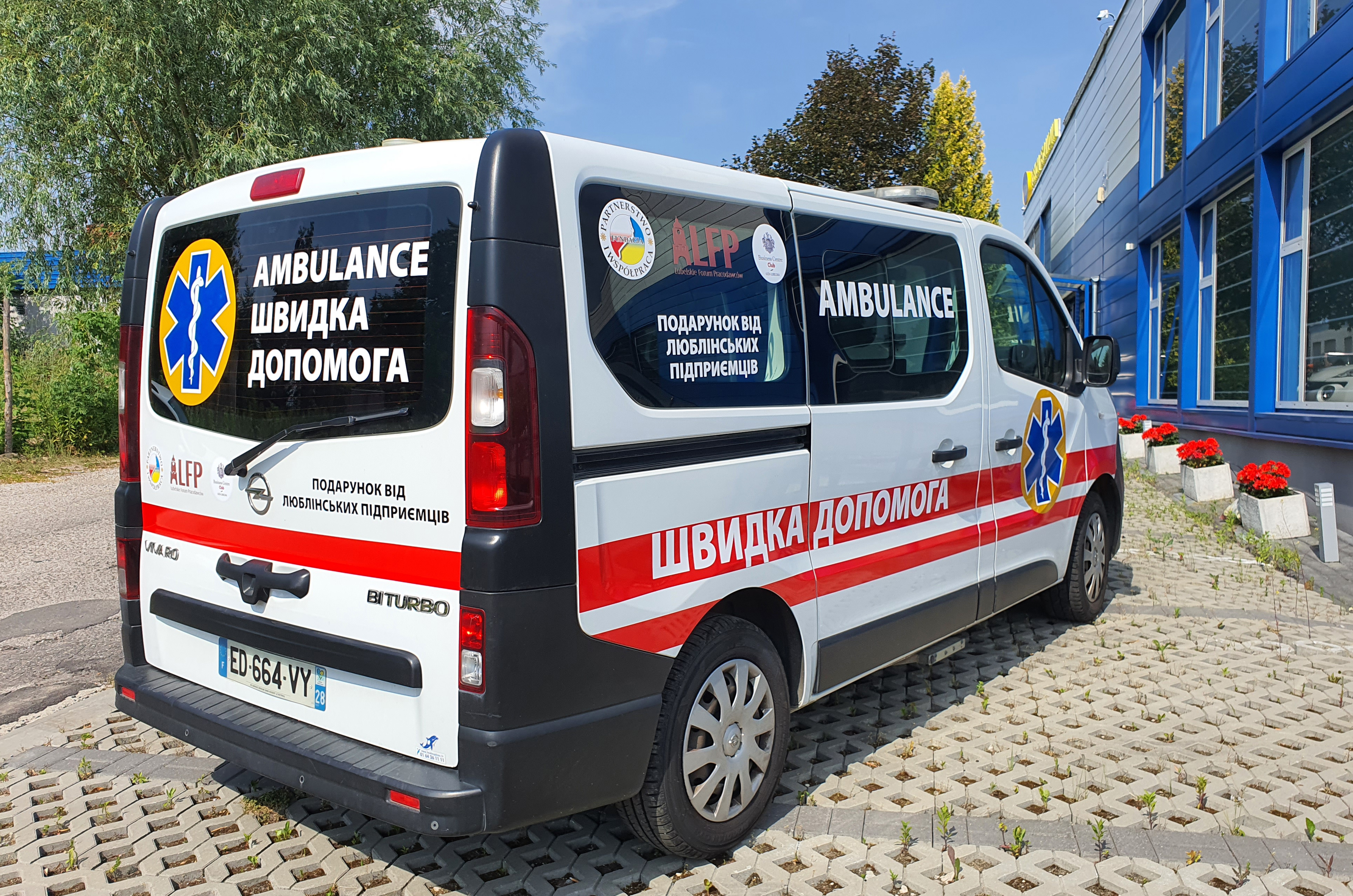 Ambulans dla Ukrainy